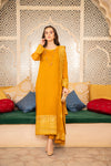 CHIFFON EMBROIDERED FORMAL DRESS BY ALEEZAY 01