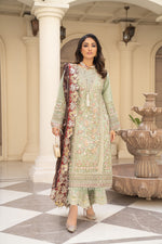 ARWAH ORGANZA LUXURY FORMAL DRESS VA1