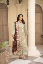 ARWAH ORGANZA LUXURY FORMAL DRESS VA1