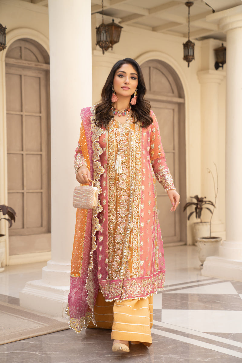 ARWAH ORGANZA LUXURY FORMAL DRESS VA2