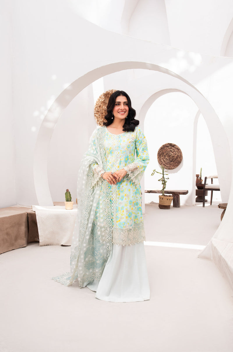 AYEZA KHAN FT. MONA EID COLLECTION MAKW6