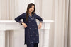 Miski FrostFit – Navy Embroidered Dhanak 2pc Pakistani Dress FFM6