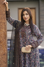 3pc Ready to Wear Silk Lawn Frock  BY MOHAGNI 18