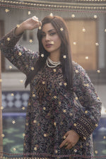 3pc Ready to Wear Silk Lawn Frock  BY MOHAGNI 18