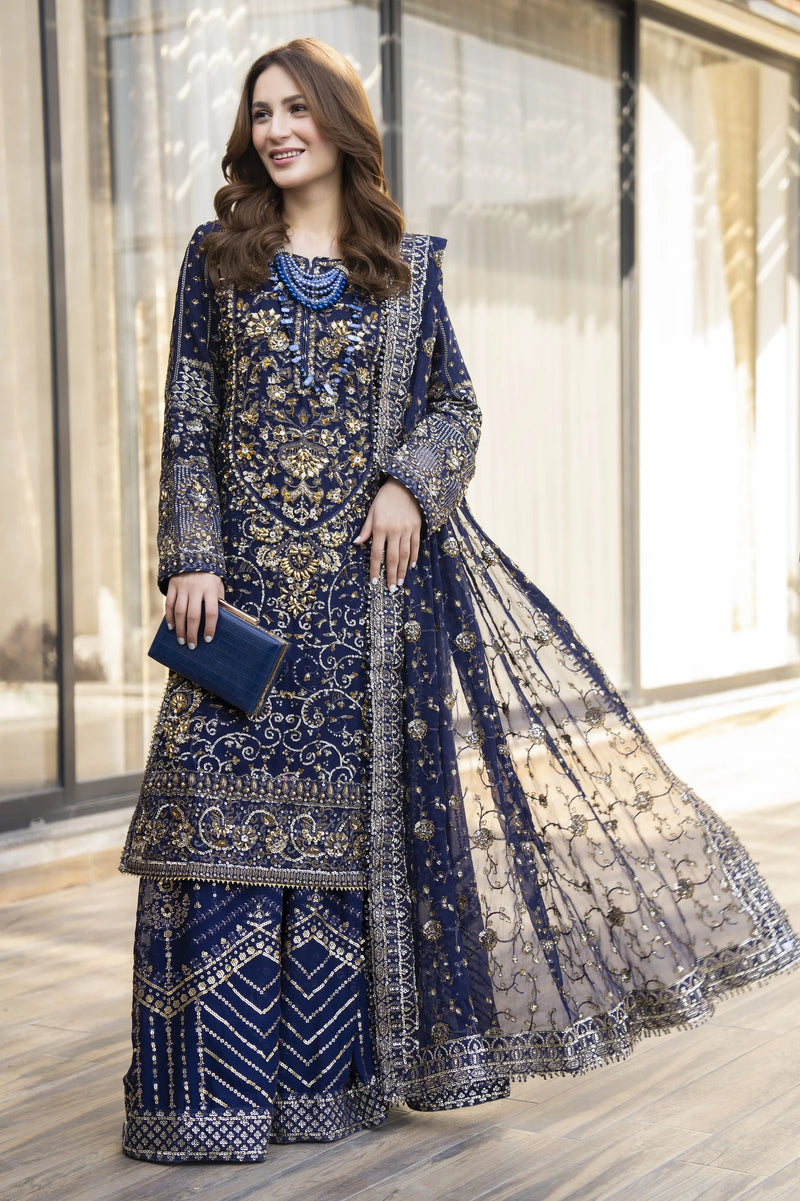 Shaadi Glam Formal Designer Womenswear Dress by Silver SGFD3