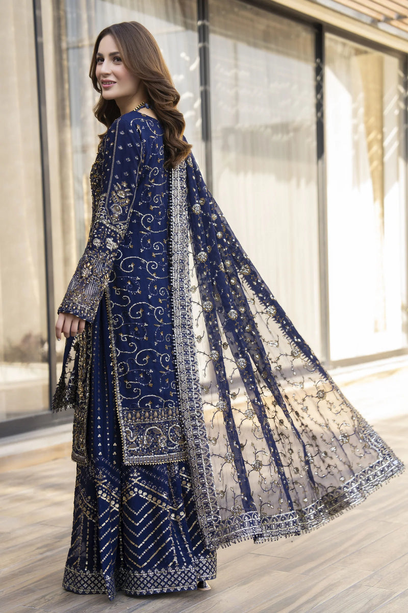 Shaadi Glam Formal Designer Womenswear Dress by Silver SGFD3