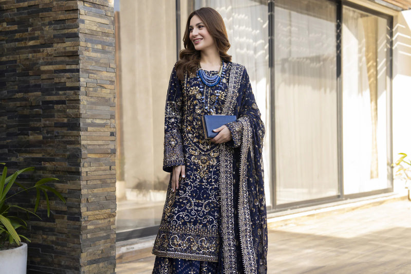 Shaadi Glam Formal Designer Womenswear Dress by Silver SGFD3