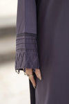 Aabpara Simply Warm Winter Linen 3pc Ready to Wear with Dyed Net Dupatta SWA4