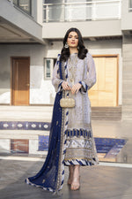 SILVER CHIFFON SEMI FORMAL SLR9
