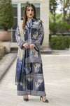 Daily Drapes by Mona – 3pc Printed Raw Silk Women Casual Co-Ord Suit DDR9