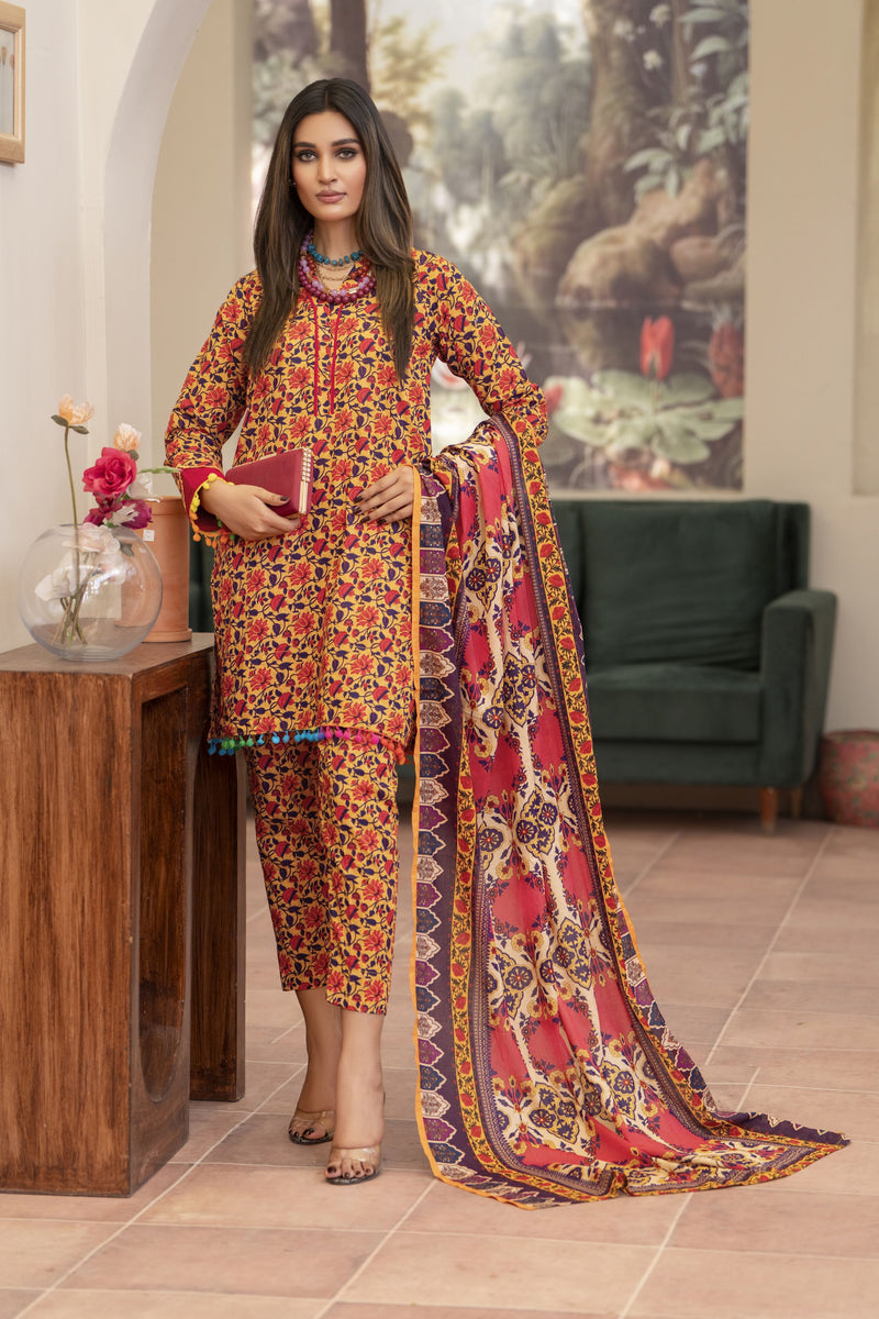 3pc Ready to Wear Breeze by Aabpara BBA3