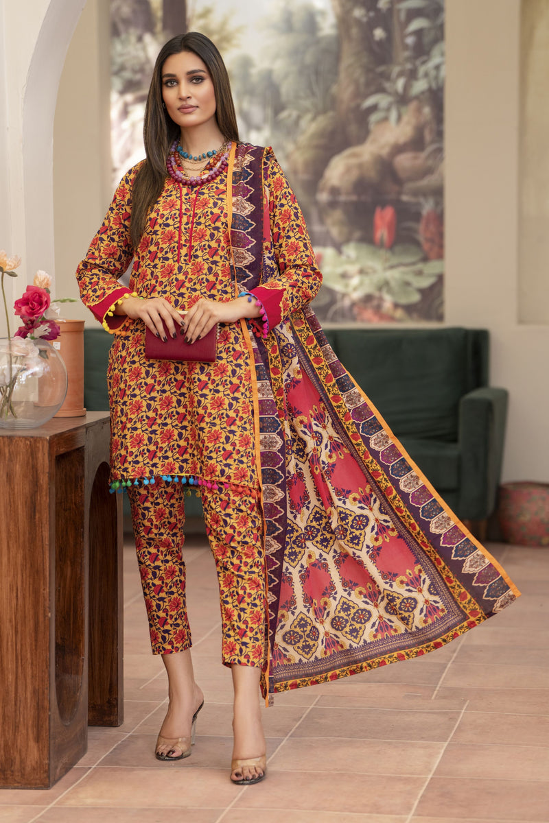 3pc Ready to Wear Breeze by Aabpara BBA3