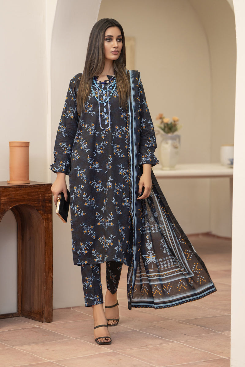 3pc Ready to Wear Breeze by Aabpara BBA4