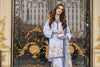 Daily Drapes by Mona – 3pc Raw Silk Suit with Wide Leg Trousers DDR6