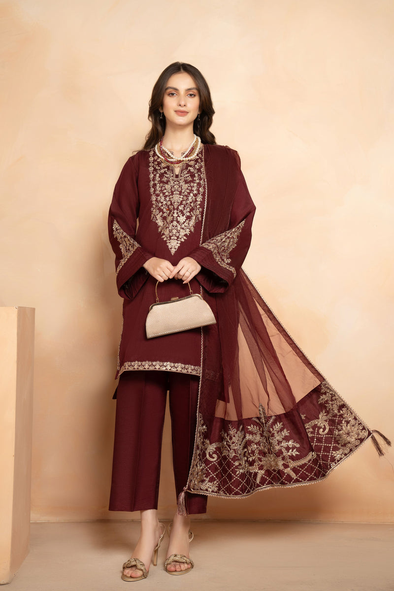 REGAL THREADS BY GUL WARUN RAW SILK EDITION GRS7
