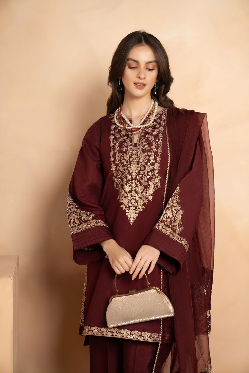 REGAL THREADS BY GUL WARUN RAW SILK EDITION GRS7