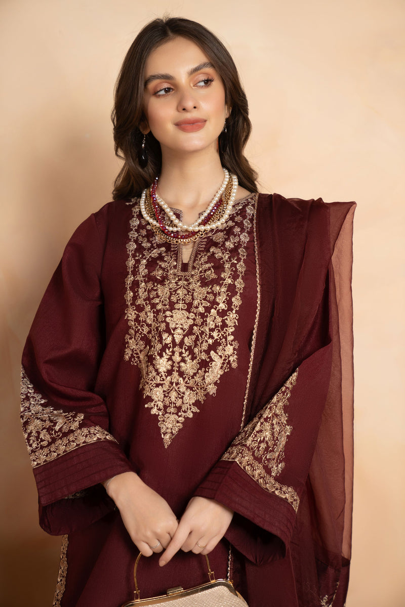 REGAL THREADS BY GUL WARUN RAW SILK EDITION GRS7