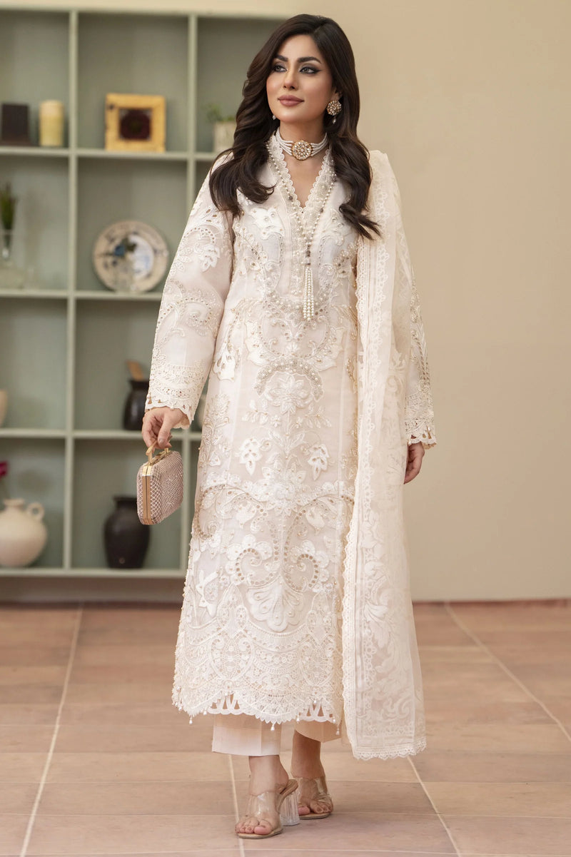 3pc Ready to Wear Luxury Lawn Collection by Silver 2025 SLL1
