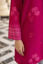 Daily Drapes by Mona – 3pc Raw Silk Printed Suit with Monar Dupatta DDR7