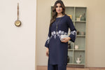 Bloomline Ready to Wear Embroidered Casual Dress by Zaiwa ZBRW6