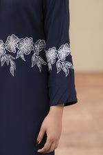 Bloomline Ready to Wear Embroidered Casual Dress by Zaiwa ZBRW6