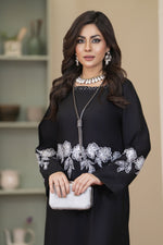 Bloomline Ready to Wear Embroidered Casual Dress by Zaiwa ZBRW5