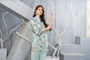 NK Everyday Lawn Co-ords – Mint Green Leaf Print Shirt & Striped Trouser Set NKE5