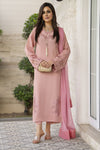 Blush Pink Raw Silk Embroidered Dress – Chand Sa Libaas by Aleezay | ALS1