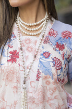 3pc Printed Lawn Summer Outfit with Chiffon Dupatta by Dress Code GKJ1