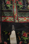 Sakeena Summer Ease – Black 3pc Lawn Dress with Farshi Shalwar SSE3