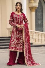 Shaadi Glam Formal Designer Womenswear Dress by Silver SGFD1