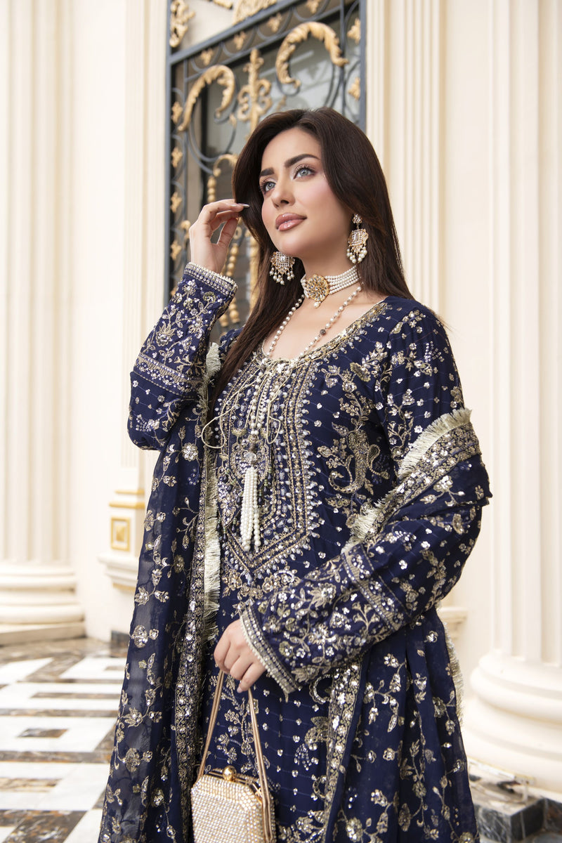 sitara dress design Product code:DG11363 *Velvet Sitara Lehenga * Code HC-6 Fabric details_ color- Golden_ * BLOUSE* :- Unstitch 1 meter Heavy velvet with Sequins Work * Lehenga * :- Semistitched With 5 meter