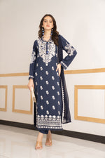 3PC READY TO WEAR LINEN DRESS 04
