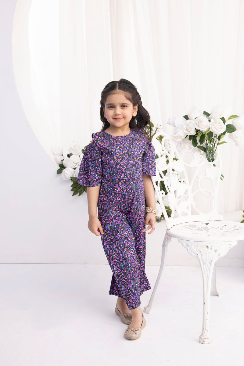 LAWN COMFORTWEAR BABY DRESS 07  The Zaibai