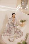 Mohagni Ready to Wear Embroidered Lawn 3pc Farshi Shalwar Suit SLM2