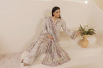 Mohagni Ready to Wear Embroidered Lawn 3pc Farshi Shalwar Suit SLM2