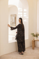 Mohagni Ready to Wear Embroidered Lawn 3pc Farshi Shalwar Suit SLM4
