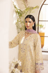 Mohagni Ready to Wear Embroidered Lawn 3pc Farshi Shalwar Suit SLM6