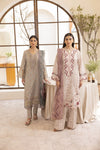 Mohagni Ready to Wear Embroidered Lawn 3pc Suit with Printed Dupatta SLM1