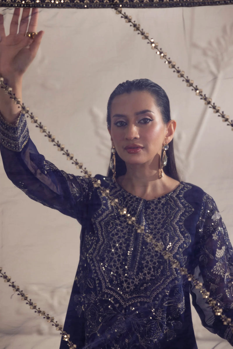 3PC EMBROIDERED CHIFFON LONG DRESS BY MOHAGNI 14 – The Zaibai