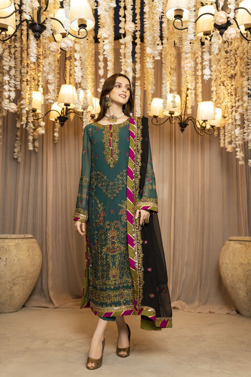 NOORMA KAMAL CHIFFON COLLECTION LL07