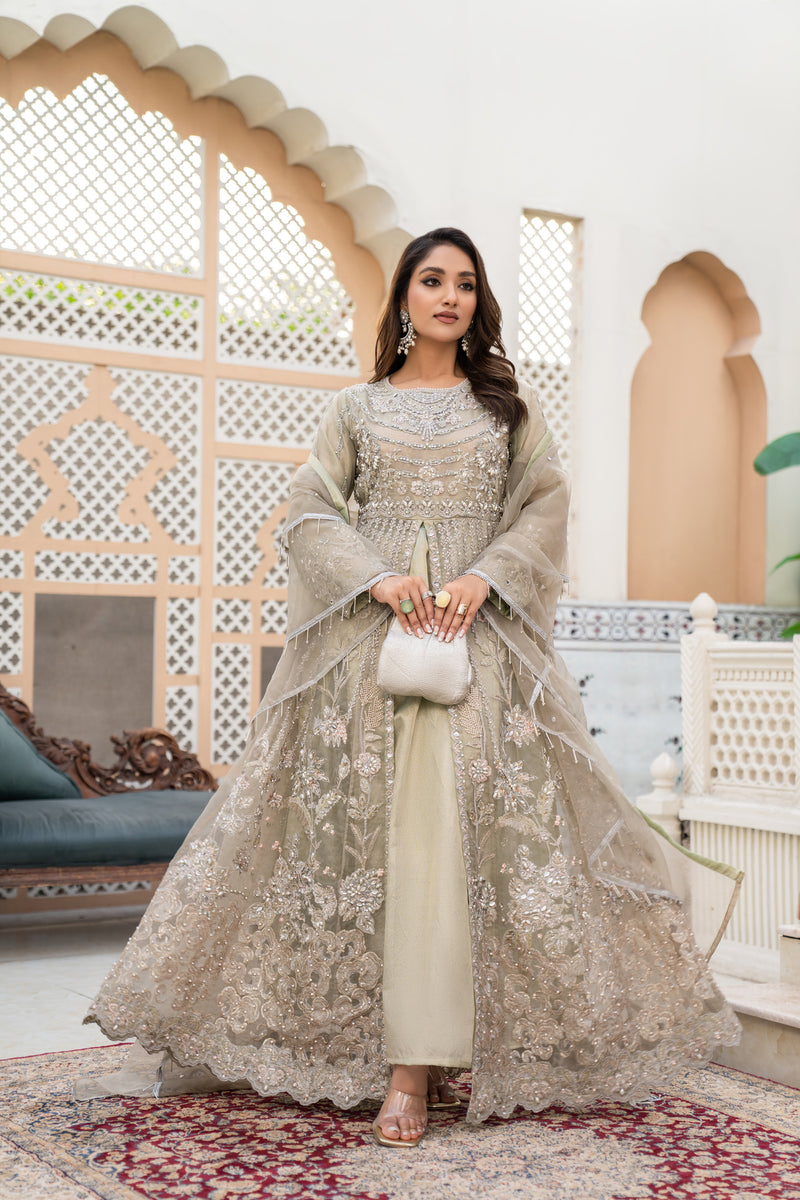 ORGANZA FORMAL LONG DRESS 03  The Zaibai