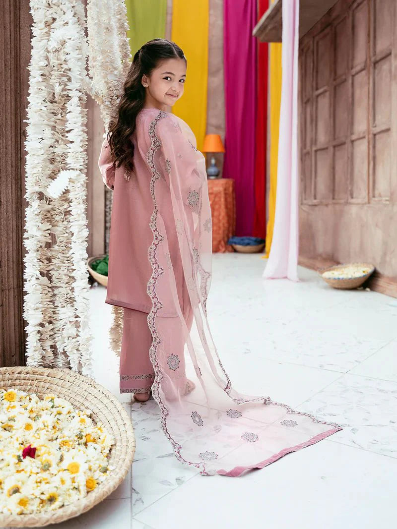 Rangrez by Mona 3pc Embroidered Silk Palazzo Suit RG4 – The Zaibai