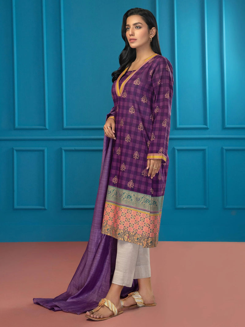 limelight purple dress 3PC READY TO WEAR DRESS BY LIMELIGHT 39 The Zaibai