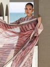 Maraya – Stitched Tea Pink Floral Embroidered Lawn 3pc Suit by Zainab Chottani – ZCTL9
