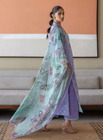 Lina – Stitched Lavender Printed & Embroidered Lawn 3pc Suit by Zainab Chottani – ZCTL15