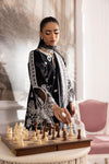 Lawn Breeze by Mohagni – 3pc Ready to Wear Cotton Black Pakistani Suit LMB5