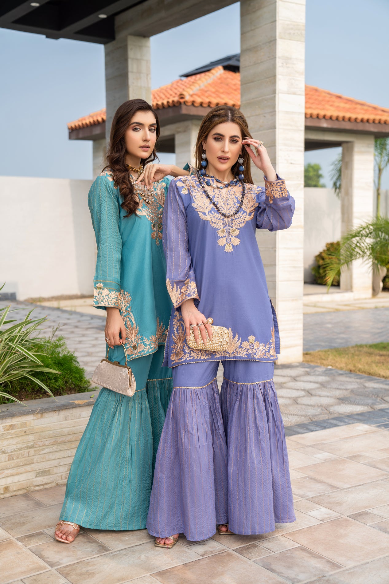 Winter 2 Pcs Ready to Wear Hand Embroidered Collection by Zaiwa 02 main image 1