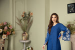 2PC CREPE EMBROIDERED DRESS BY AIN 03