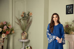 2PC CREPE EMBROIDERED DRESS BY AIN 03
